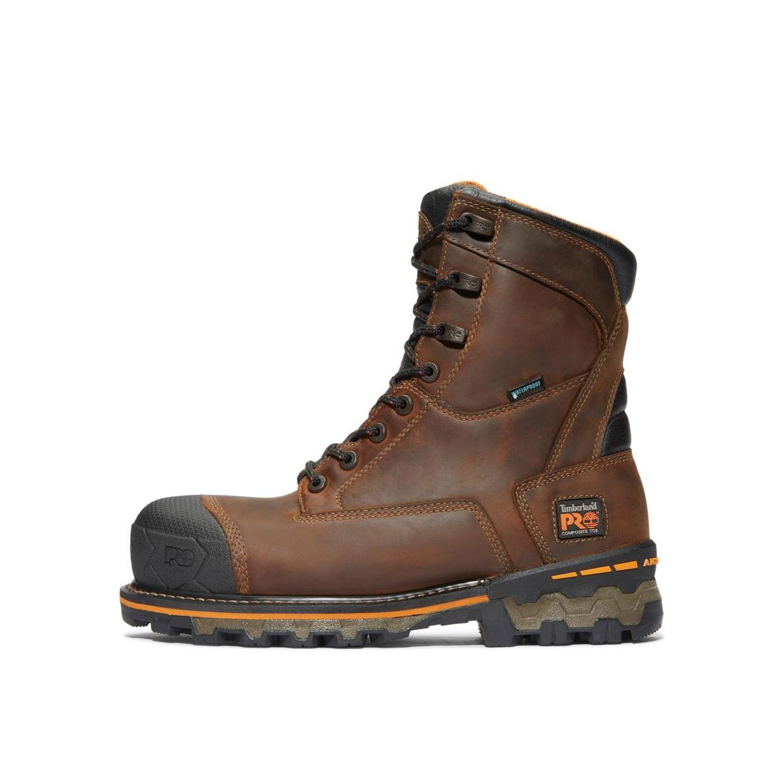 Timberland Pro Boondock 8” CT WP Boot BRN – Steel Toes