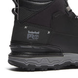 Timberland Pro Boondock Ultralight Waterproof Composite Toe Work Boots – Black with Grey Detail View