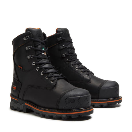 Timberland Pro Boondock IMG FP ESR 200g 8 Inch Composite Toe CSA Work Boots Black A5MA1 lateral image