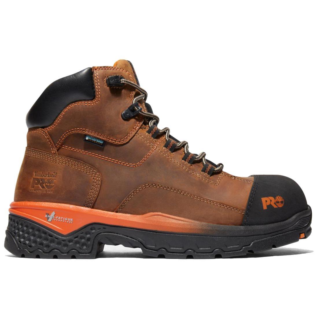 Timberland Pro Bosshog CT Boot CSA Brown And Orange – Steel Toes