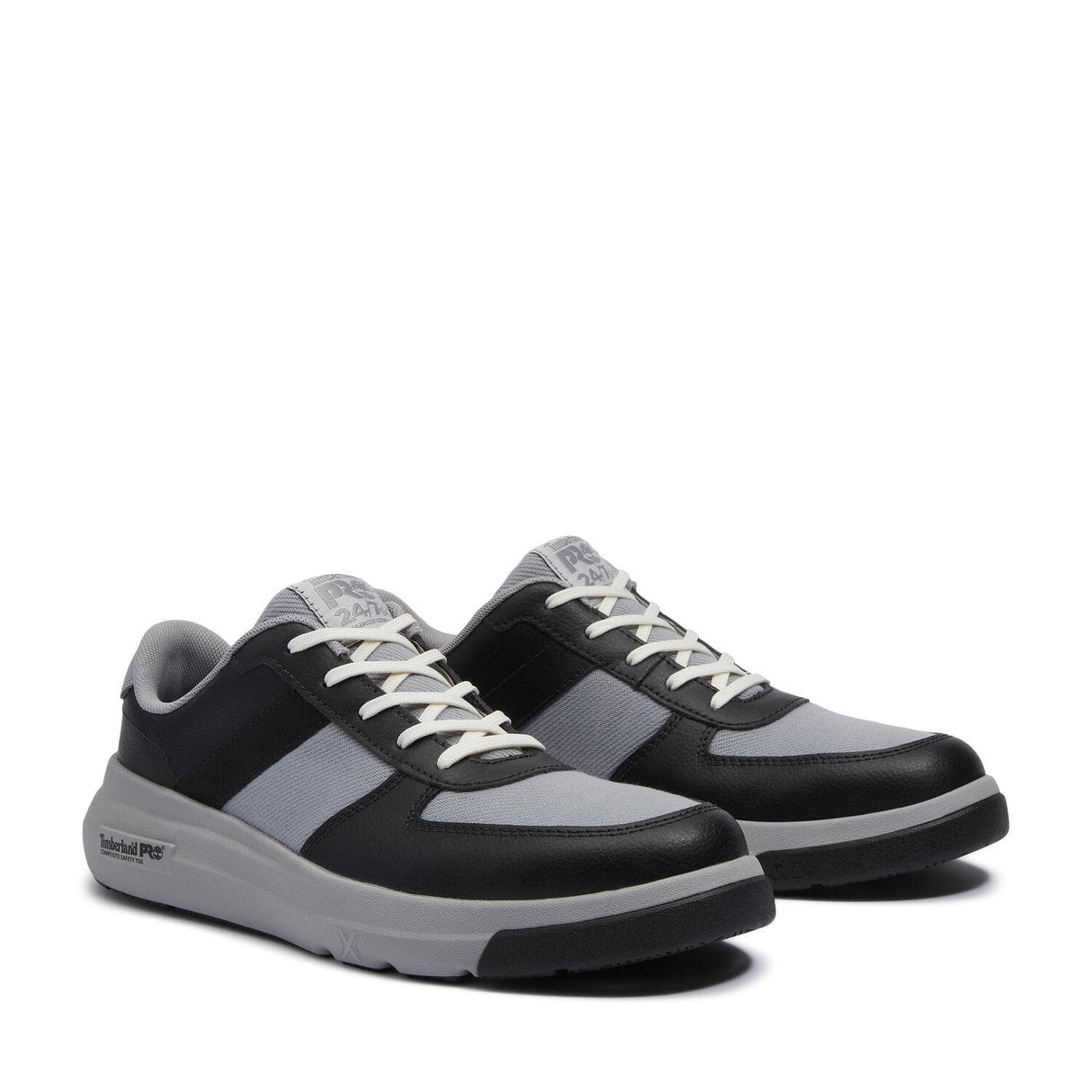 Timberland Pro Bridgeport Composite Toe Work Shoes Black A43EG lateral image
