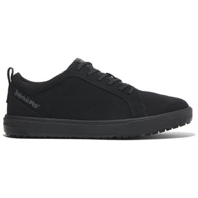 Timberland Pro Burbank Soft-Toe Shoe Black Profile View