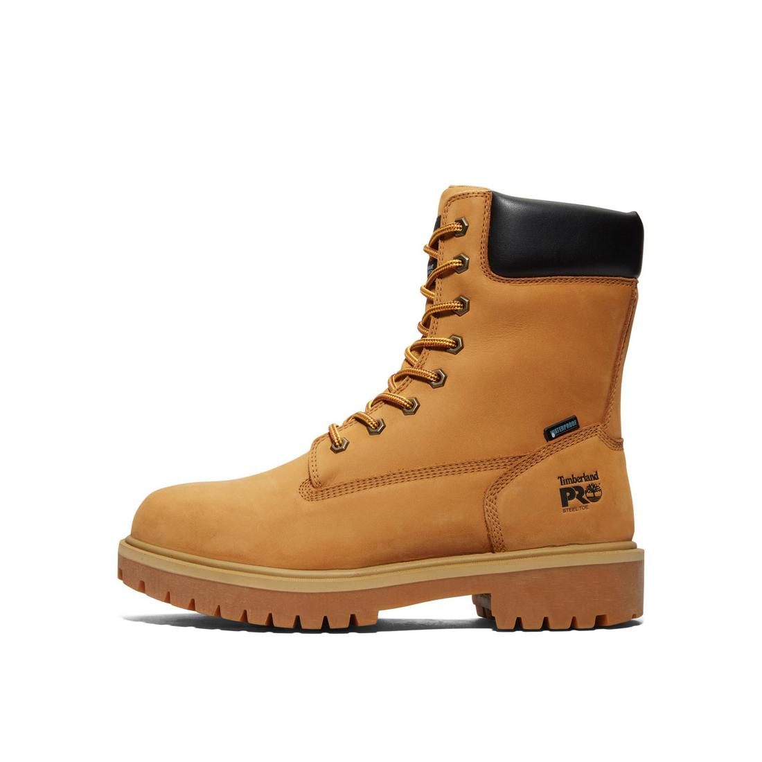 靴 Timberland 26cm Timberland Pro Direct Attach 8” ST WP Ins WHT – Steel Toes