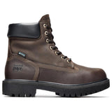 Timberland Pro Direct Attach 6 Inch Steel-Toe Waterproof Ins 200G Work Boot Dark Brown Profile Image