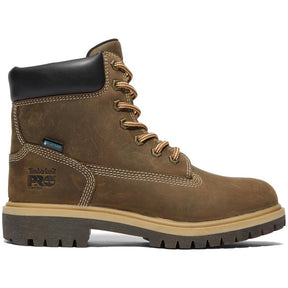 Timberland Pro Women's Direct Attach 6 Inch Soft Toe Waterproof Ins 200G Boot Brown Profile View