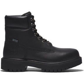 Timberland Pro Direct Attach 6 Inch Soft-Toe Waterproof Ins 200G Boot Black Profile View