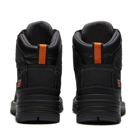 Timberland Pro Distiller 6 Inch Composite Toe EH Work Boots Black A41JG back image