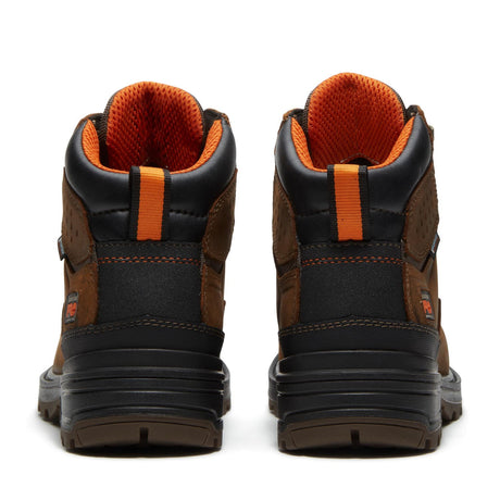 Timberland Pro Distiller 6 Inch Composite Toe EH Work Boots Brown A41JG back image