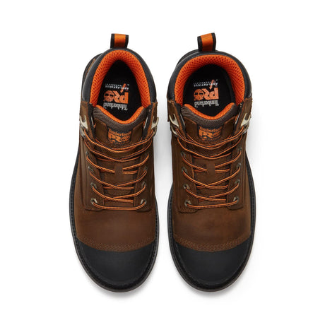 Timberland Pro Distiller 6 Inch Composite Toe EH Work Boots Brown A41JG top image