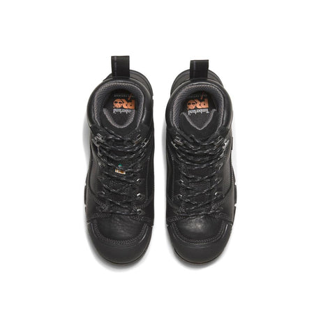 Timberland Pro Endurance Ev 6 Inch Composite-Toe Waterproof Work Boot Black Front-upper View