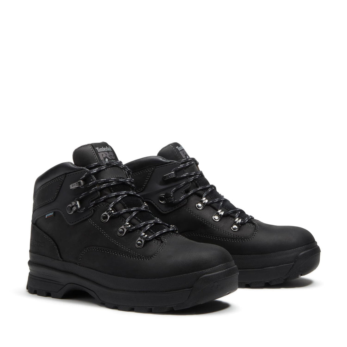 Timberland Pro Euro Hiker XT AMD Alloy Toe Waterproof EH Work Boots Black A5XSQ both image