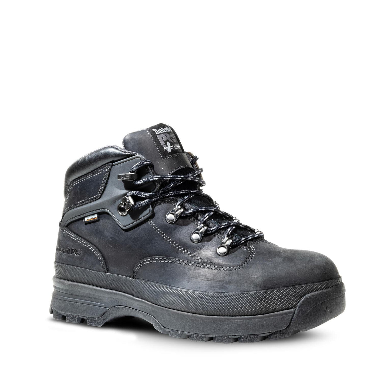 Timberland Pro Euro Hiker XT AMD Alloy Toe Waterproof EH Work Boots Black A5XSQ lateral image