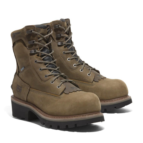 Timberland Pro Evergreen EV Waterproof Composite Toe 400g INS Work Boots – Medium Brown Medial View