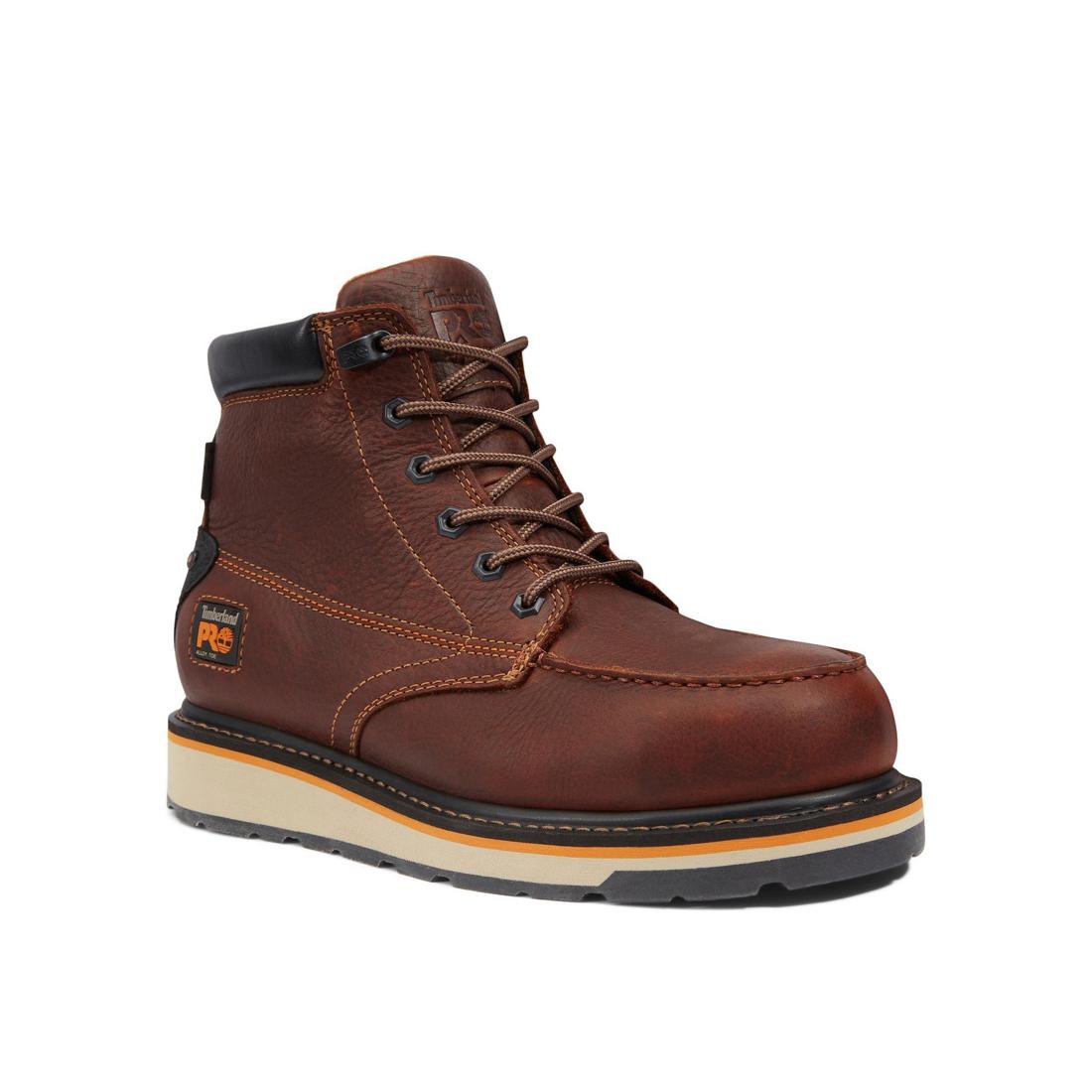 Timberland Pro Gridworks AL WP Red/BRN – Steel Toes