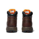 Timberland Pro Helix HD 6 Inch Composite Toe Met Guard Work Boot Brown Heel-Back View
