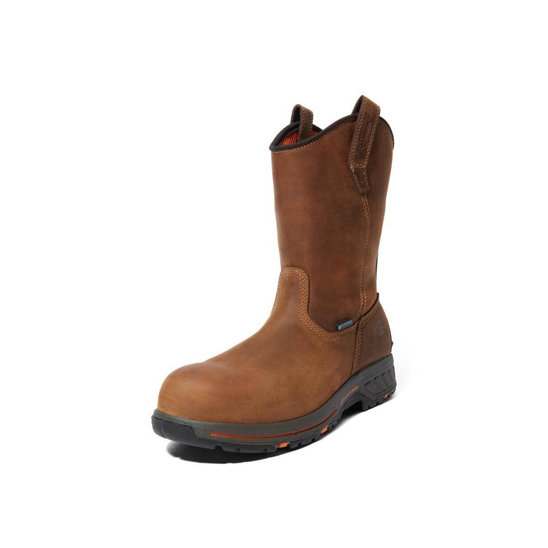 Timberland Pro-Helix HD Men's Composite-Toe Pull On Boot Waterproof-Steel Toes-10