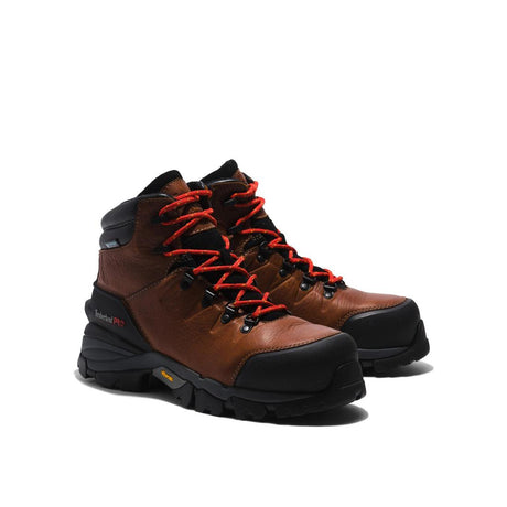 Timberland Pro Heritage Hyperion 6 Inch Composite-Toe Waterproof Work Boot Brown View
