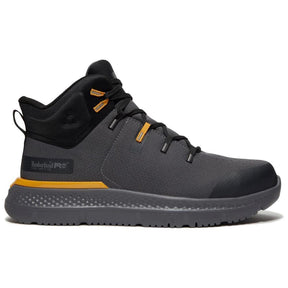 Timberland Pro Intercept Mid Steel-Toe Work Boot Mid Dark Grey Profile View