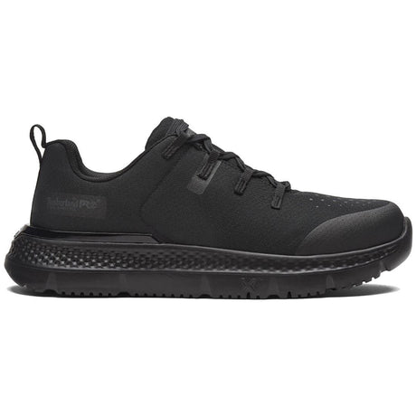 Timberland Pro Intercept Steel-Toe Oxford Work Shoe Black Profile Image
