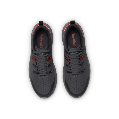 Timberland Pro Intercept Steel-Toe Oxford Work Shoe Grey Top View Detail