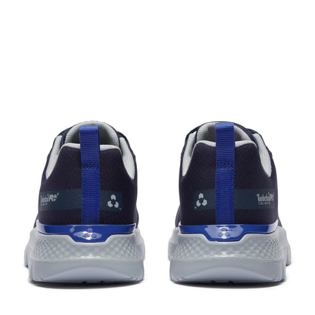 Timberland Pro Intercept Steel Toe Work Shoes Blue A5ME3 back image