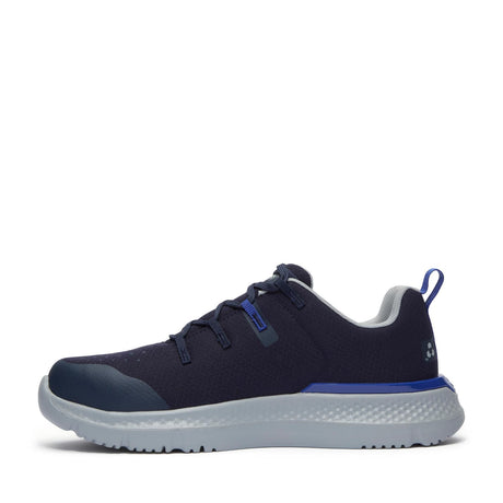 Timberland Pro Intercept Steel Toe Work Shoes Blue A5ME3 medial image