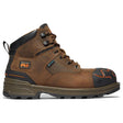 Timberland Pro Magnitude 6 Inch Composite-Toe Waterproof Work Boot Orange and Brown Profile View
