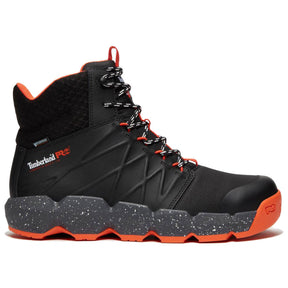 Timberland Pro Morphix Waterproof Composite Toe Work Boots Black Profile View