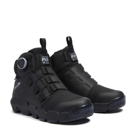 Timberland Pro Morphix 6 Inch Composite Toe Waterproof BOA Work Boots Black A438G lateral image