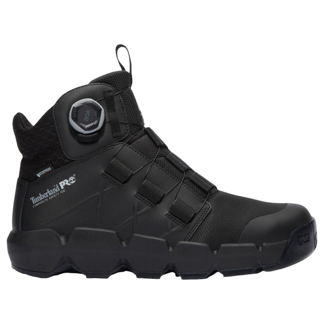 Timberland Pro Morphix 6 Inch Composite Toe Waterproof BOA Work Boots Black A438G profile image