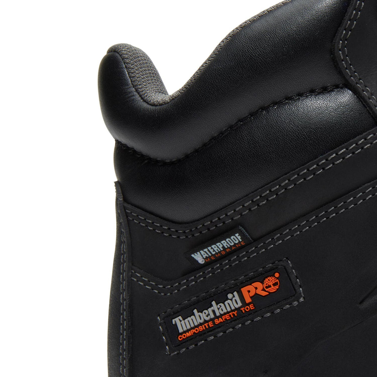 Timberland Pro Morphix 6 Inch Composite Toe Waterproof EH Work Boots Black A42M8 detail image