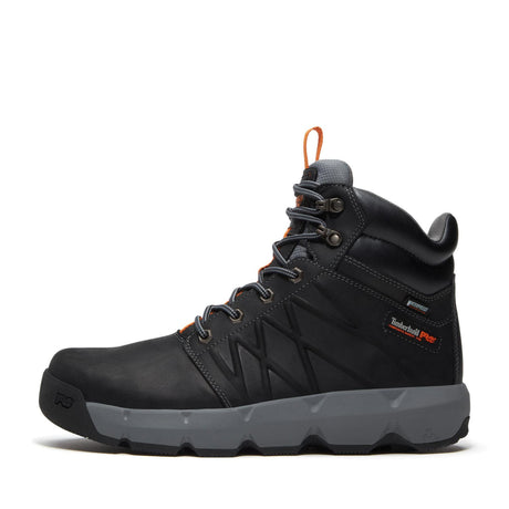 Timberland Pro Morphix 6 Inch Composite Toe Waterproof EH Work Boots Black A42M8 medial image