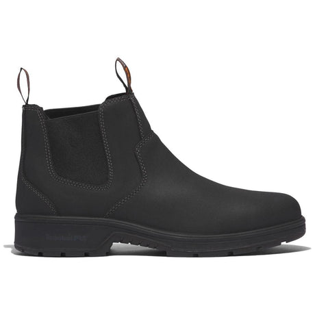 Timberland Pro Nashoba Composite-Toe Chelsea Work Boot Black Profile Image