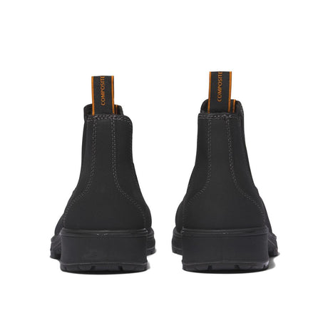 Timberland Pro Nashoba Composite-Toe Chelsea Work Boot Black Top View Detail