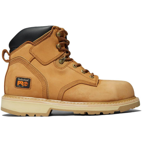 Timberland Pro Pit Boss 6 Inch Steel-Toe Work Boot Wheat Profile Image