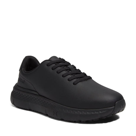 Timberland Pro Power Shift Women’s Slip Resistant Shoes – Black Leather Medial View