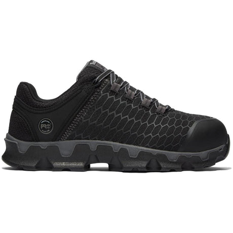 Timberland Pro Powertrain Sport Alloy-Toe Work Shoe Black/Grey Profile Image