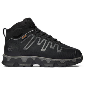 Timberland Pro Powertrain Sport Alloy-Toe Met Guard Work Boot Black Profile View