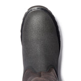 Timberland Pro Powerwelt Steel-Toe Pull-On Work Boot Brown Front-upper View