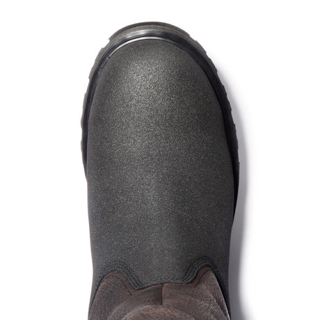 Timberland Pro Powerwelt Steel-Toe Pull-On Work Boot Brown Front-upper View