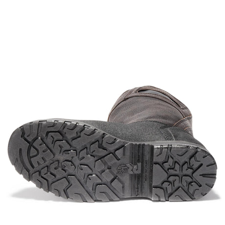 Timberland Pro Powerwelt Steel-Toe Pull-On Work Boot Brown Sole View