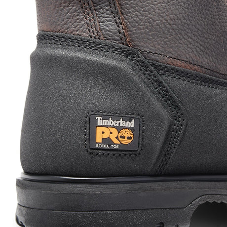 Timberland Pro Powerwelt Steel-Toe Pull-On Work Boot Brown View
