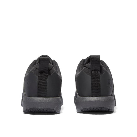 Timberland Pro Radius Composite-Toe Work Shoe Black Heel-Back View