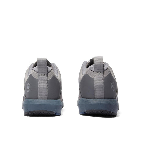 Timberland Pro Radius Composite-Toe Work Shoe Grey Heel-Back View