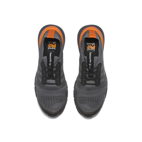 Timberland Pro Radius Knit Composite-Toe Work Shoe Grey Top View Detail