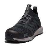 Timberland Pro Radius Knit Composite-Toe Work Shoe Fp Csa Black Grey Heel-Back View