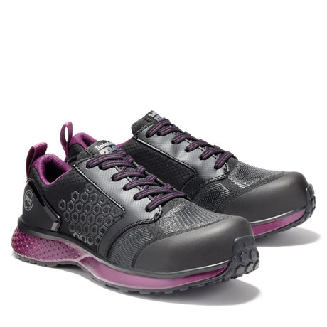 Timberland Pro Reaxion Women’s Composite Toe Work Shoes – Black View