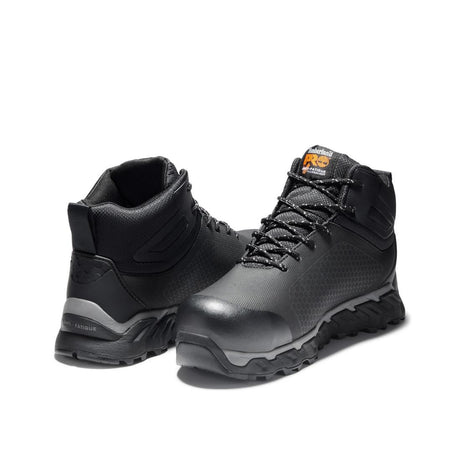 Timberland Pro Ridgework Composite-Toe Waterproof Work Boot Black Top View Detail