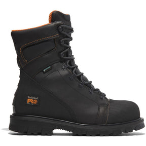 Timberland Pro Rigmaster 8 Inch Steel-Toe Waterproof Work Boot Brown Profile View