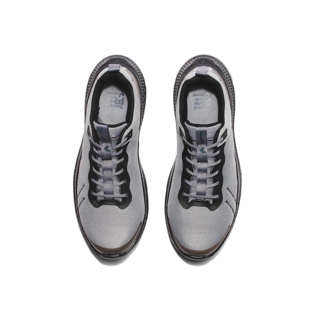 Timberland Pro Setra Composite-Toe Work Shoe Grey Front-upper View